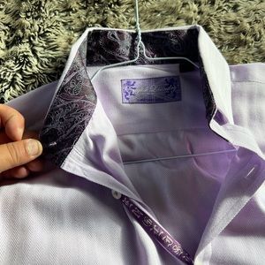 Purple English laundry dress shirt